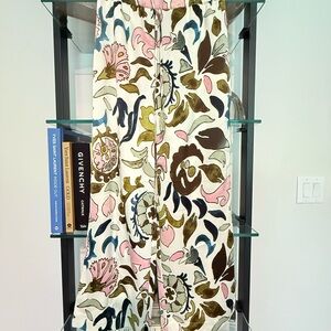 Joie Floral Print Pants with Drawstring P008